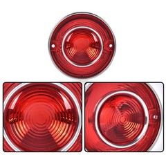 Tail Lights Assembly w/o Bulbs Corvette 1975-1979 Rear Backup Lights