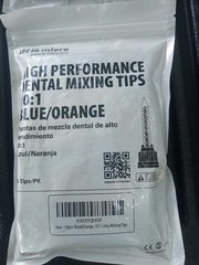 La Miere High Performance Dental Mixing Tips – Blue & Orange – 200 Pcs