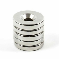 N35 Countersunk Ring Round Disc Strong Neodymium Magnets Rare Earth with Hole