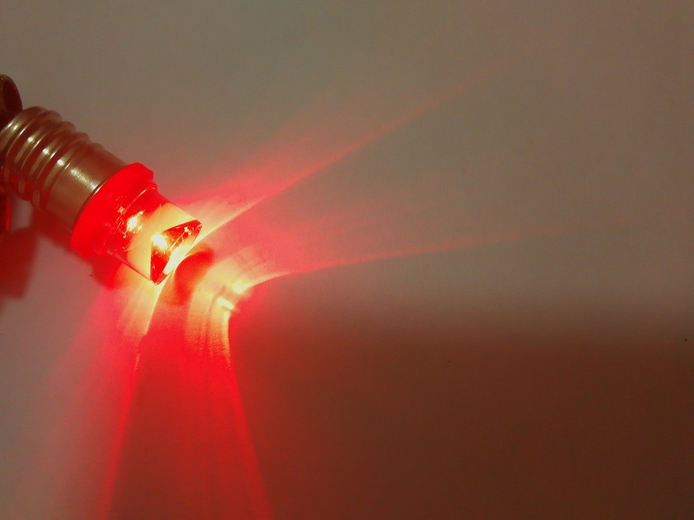 E10 12V Red Yellow Blue Green White Inverted Screw In Led Bulb for DIY LIONEL 9V