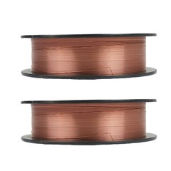 2 Roll ER70S-6 0.023″ (0.6 mm) Mild Steel MIG Welding Wires 10 Lbs Spool Wire