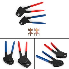 2 Pex Crimper 1/2″ And 3/4″ Plumbing Crimping Gonogo Angle Gauge Tools Combo