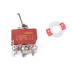 Toggle Switch ON-ON SPDT AC 15A 250V 2 3 4 6 9 12 Pin 2/3 Position New Quality