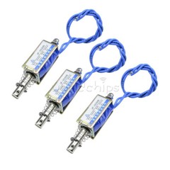 1-10PCS JF-0530B 24V 5N/10mm Pull-Push-Type Reset-Style Solenoid Electromagnet