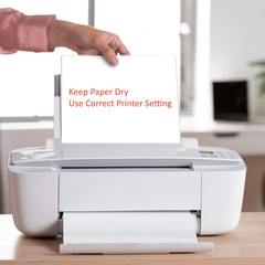A5 Printer Paper – 100 Sheets, A5 Premium Bright White Paper, 28Lb Bond / 70Lb