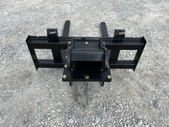 48″ 5,500 Pound Pallet Fork Attachment Fits Bobcat Quick X Change Mini Excavator