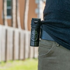 3 POLICE MAGNUM Pepper Spray 2oz Stream Flip Top Belt Clip Self Defense Security