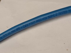 Vertical Cable 168-301/S/P/BL High Grade F/UTP Shielded CAT6 Plenum Blue /100ft