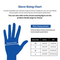 200/1200 JMU Nitrile Gloves Medical Exam 3.5 Mil Latex Free Powder Free XS/S/M/L