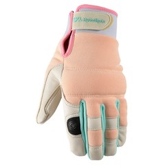 4 PAIR WELLS LAMONT WOMEN’S HYDRAHYDE LEATHER GLOVES S/M (TWO COLOR)
