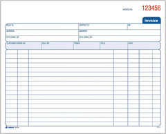 Adams Invoice Book, 2 Part, Carbonless, 50 Count (Pack of 1), White/Canary