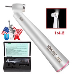 NSK Dental 1:4.2 Increasing 45 Degree LED Contra Angle Surgical handpiece USA