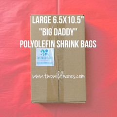 500-LG 6.5×10.5″ POLYOLEFIN Shrink Bag Wrap (Smell Thru Plastic)
