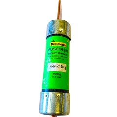 Bussmann Fusetron FRN-R-100 Energy Efficient 100 Amp 250V Class RK5 Fuse