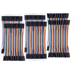 Aypzuke 10cm 240pcs Breadboard Jumper Wires Cable Kit Male 10cm, Multicolored