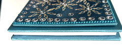 4″ x 5″ Plain Page Journal Book by Studio 18 – Glitzy Cover – Unruled Pages