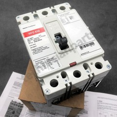 1Pc Circuit Breaker for EATON HFD3125L CIRCUIT BREAKER 3P 125A 600V HFD 65k