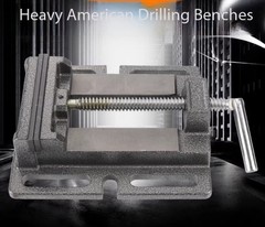 Heavy Duty Bench Vise Drill Support Woodworking Bench Vise 3 in./4 in./5 in/6 In