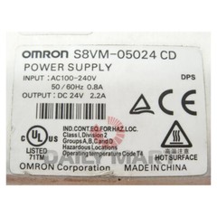 New In Box OMRON S8VM-05024CD Power Supply