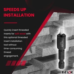 E Z LOK Drive Tool Optional for Model 500-1 Installation 329-008 450-4 450-5