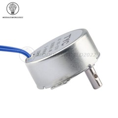 TYC-50 AC12V/110V/220V Synchronous Motor 2.5/3/5/6RPM 4W 50/60Hz For Microwave