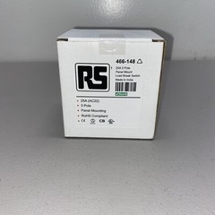 RS Pro 466-148 3 Pole Panel Mount Load Break Switch NEW