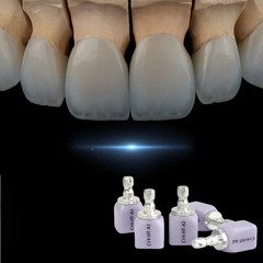 5Pcs/Box Dental C14 Glass Ceramic Lithium Dislicate Blocks Cerec CAD CAM