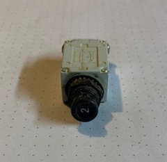 Klixon 2 Amp Circuit Breaker, P/N 7277-2-2