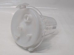 Lot of 7: Assorted DeRoyal, Bemis & More Medical Suction Cannisters With Lids