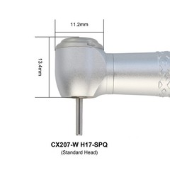 COXO Dental High Speed Handpiece 4 Hole 3 Water Spray Quick Coupling CX207-W H17