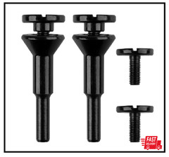 2 Pack Die Grinder Cut Off Wheel Arbor, Mounting Mandrel 3/8″ & 1/4″ Arbor fo…