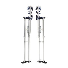 Adjustable 48″ – 64″ Drywall Stilts Painters Walking Taping Finishing Tool New