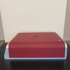 Cintas Paper Towel Dispenser Commercial Replacement Wall Mounted Deep Red Silver