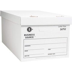 Business Source Lift-off Lid Light Duty 12″x24″x10″, Storage Box & Drawers