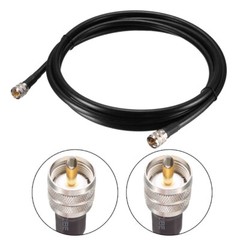 10 feet RG8/U Coax Cable with Pl-259 Male Connectors for CB/Ham Radio 3 m