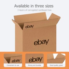 25-100pcs 12″x10″x8″ 16″x12″x8″ Shipping Packing corrugated cardboard boxes ebay