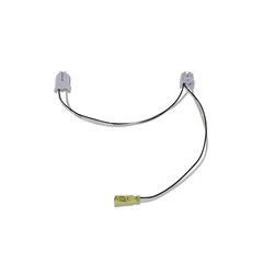 Wiring Harness RetroFit Conversion Kit for T8 LED Tubes Single End Power 2 bulbs