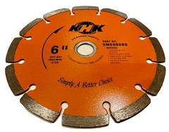 5-pack! 6 inch Heavy Duty Diamond Blades for cutting Concrete, Stones, Masonry
