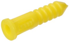 Hillman Plastic Anchors with Screws, #4-6, Holds up 10lbs, 40 Sets, New