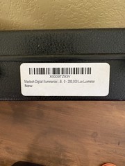 Mastech LX1330B Digital Illuminance Light Meter 0-200,000 Lux Meter Luxmeter New