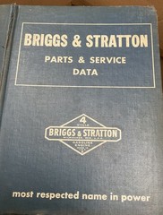 Older Briggs & Stratton Parts & Service Data Manual