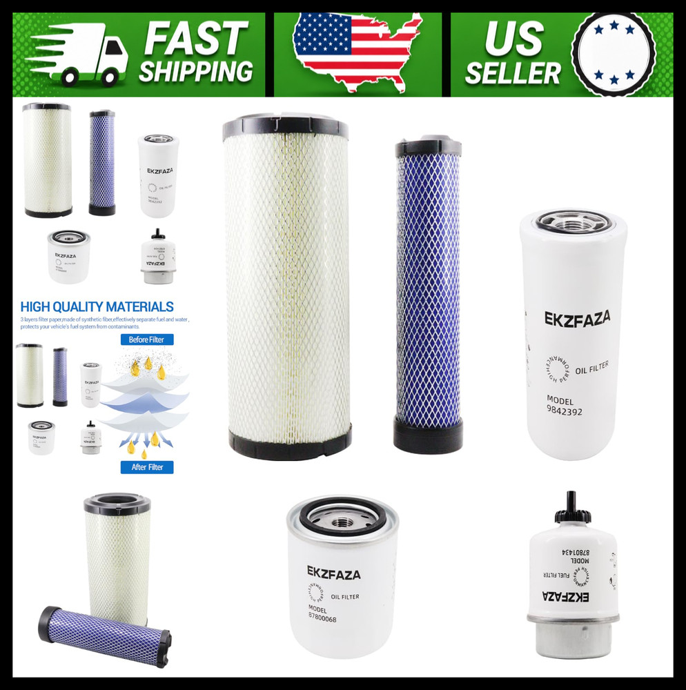 New Holland Skid Steer Loader Maintenance Filter Kit