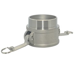3″ 3 in Type B Camlock Female to Male NPT Stainless Steel 316 Pipe Fitting