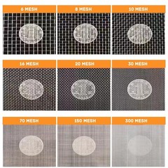 Mesh 20 Mesh Stainless Steel Mesh Screen 1Pack Woven Wire Mesh for Mesh Screen