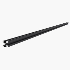 10PCS 59 in (1500 mm) T Slot 2020 Aluminum Extrusion Anodized Linear Rail