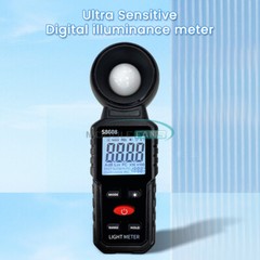Light Meter Digital Illuminance Meter Luxmeter Luminometer Photometer 200000Lux