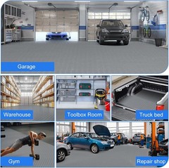 Garage Floor Mat 7.8X18FT 2.8mm Thickened Rubber Garage Flooring Roll