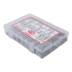 176 Pieces M6 M8 M10 Bolts and Nuts Flat Washers Combination Kit Stainless Steel