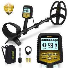 Metal Detector for Adults, Professional Foldable Waterproof Metal Detector wi…