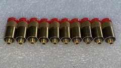 20 Count 5/32″ / 4mm OD 10-32 UNF Nycoil Polymatic Brass Push to Connect Fitting